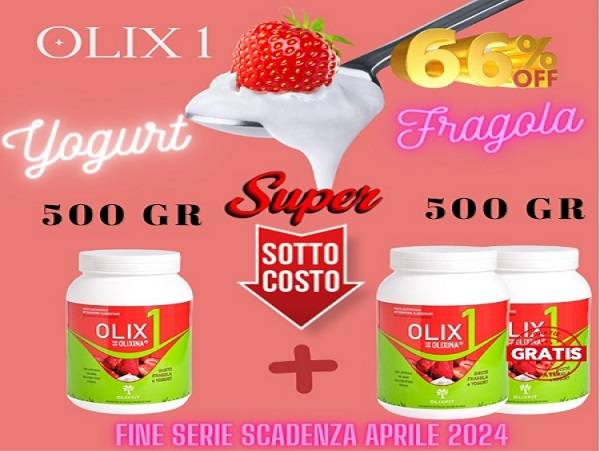 OLIX1 YOGURT FRAGOLA 0,5 Kg